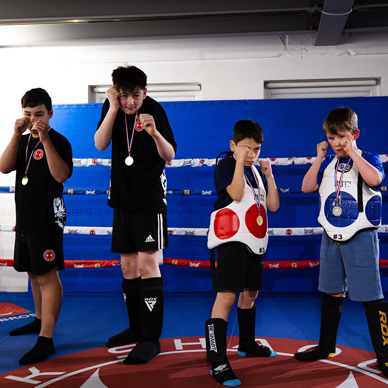 Kickboxing for Children Little Dragon Sanda Kickboxing